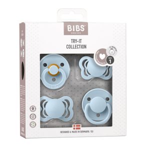Pack Chupetes BIB Try-It Baby Blue