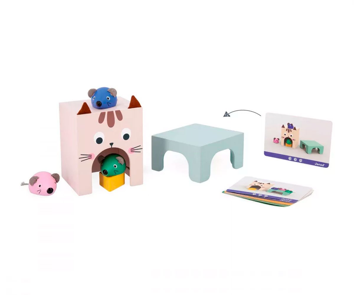 ORIENTARSE EN EL ESPACIO - EL GATO Y LOS RATONCITOS - Imagen 2