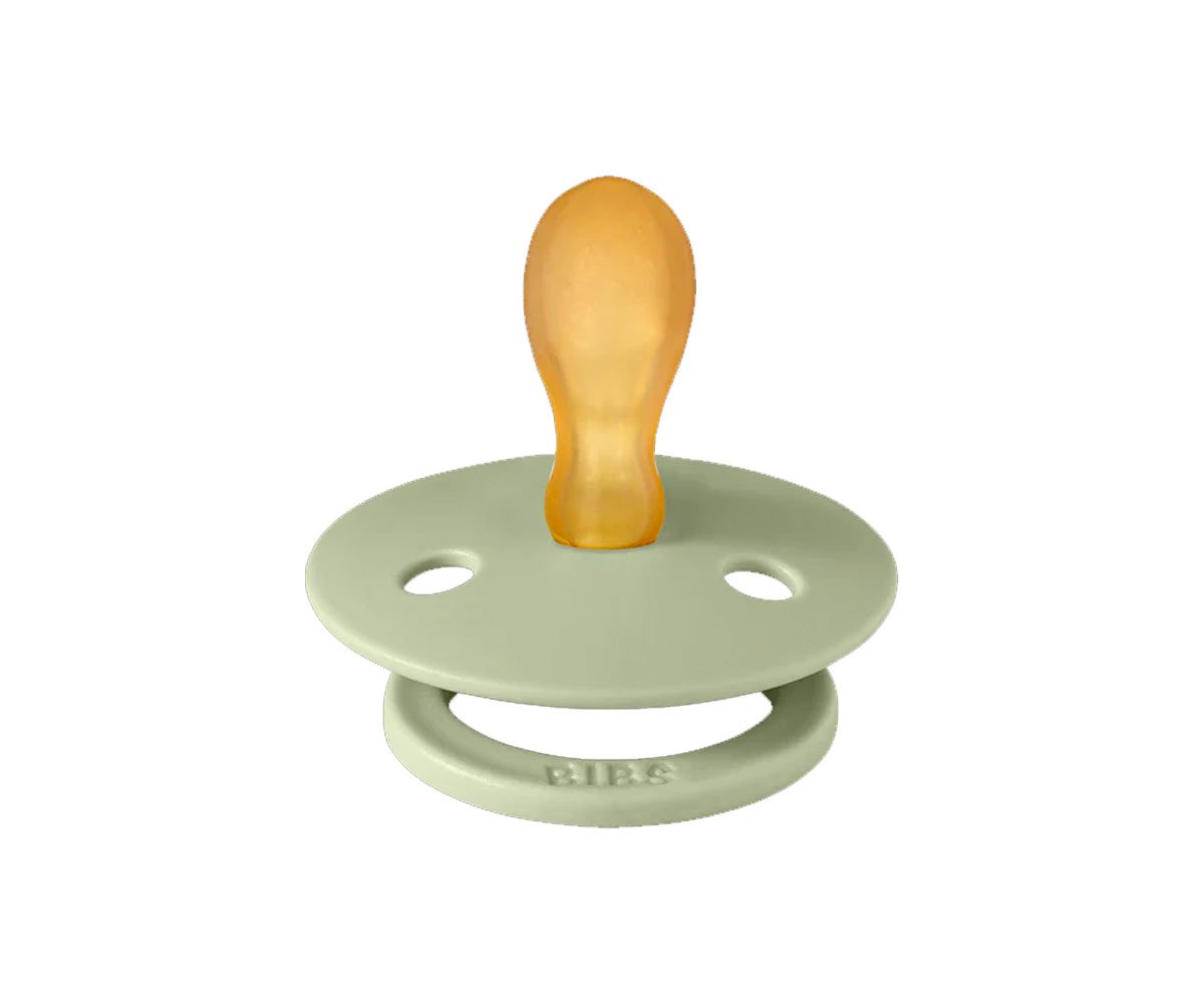 2 Chupetes BIBS Colour Simétrica Liberty Capel Sage 6-18 M - Imagen 3