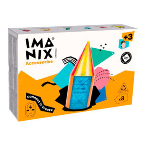 CONSTRUCCIÓN MAGNÉTICA IMANIX CURVED 8 PIEZAS CURVAS