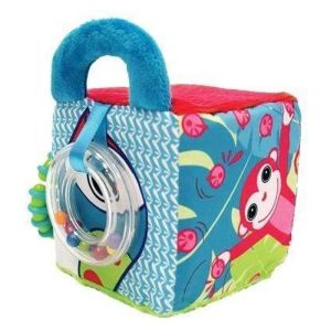 Cubo actividades tela-LUDI