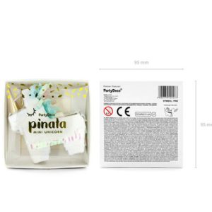 Mini piñata unicornio