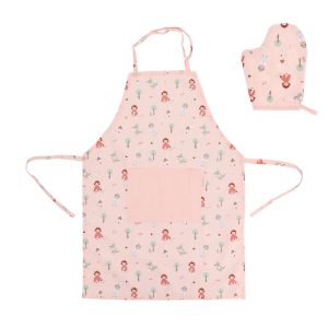 SET DELANTAL CAPERUCITA ROJA - TUTETE