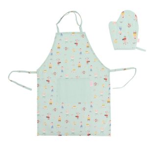 SET DELANTAL LOS TRES CERDITOS -TUTETE