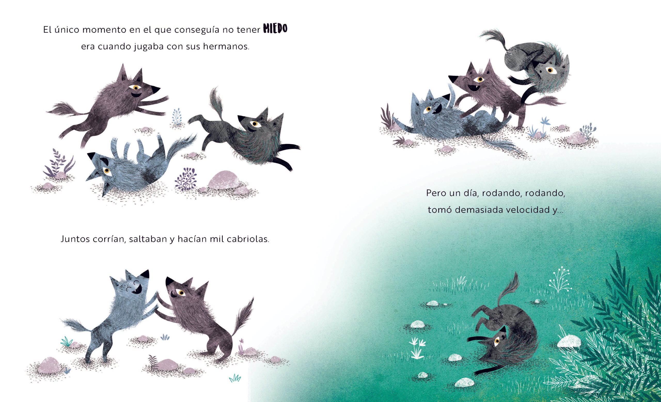 LIBRO EL LOBO MIEDOSO - Imagen 4