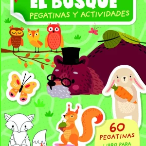 LIBRO PEGATINAS Y ACTIVIDADES "EL BOSQUE"