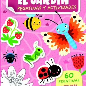 LIBRO PEGATINAS Y ACTIVIDADES "EL JARDÍN"