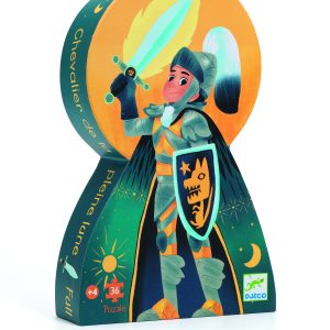 PUZZLE SILUETA EL CABALLERO DE LA LUNA LLENA