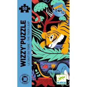 WIZZY PUZZLE EL SALTO DEL TIGRE DJECO