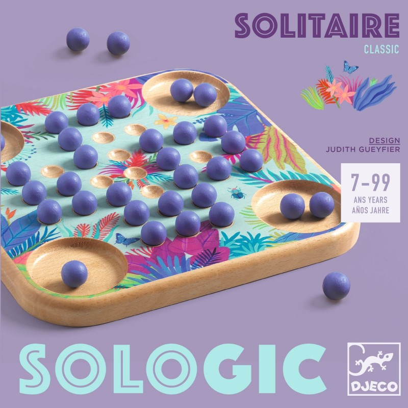SOLOGIC SOLITARIE JUEGO DE LÓGICA DJECO