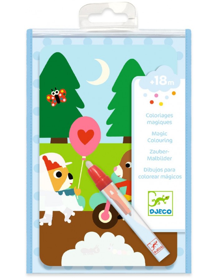 COLOREAR CON AGUA EN EL PARQUE DJECO