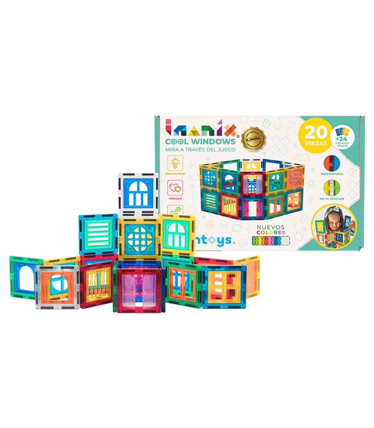 IMANIX COOL WINDOWS 40PZAS BRAINTOYS