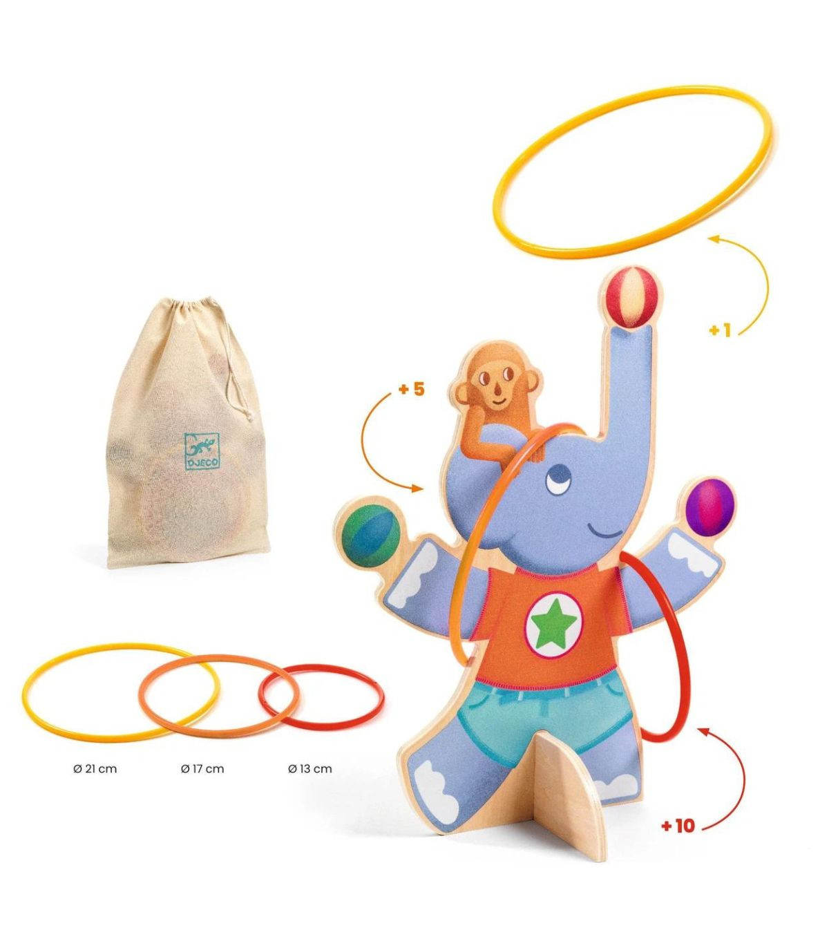 JUEGO DE HABILIDAD OOLA HOOP DJECO - Imagen 2