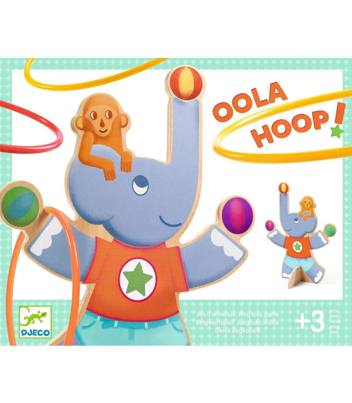 JUEGO DE HABILIDAD OOLA HOOP DJECO