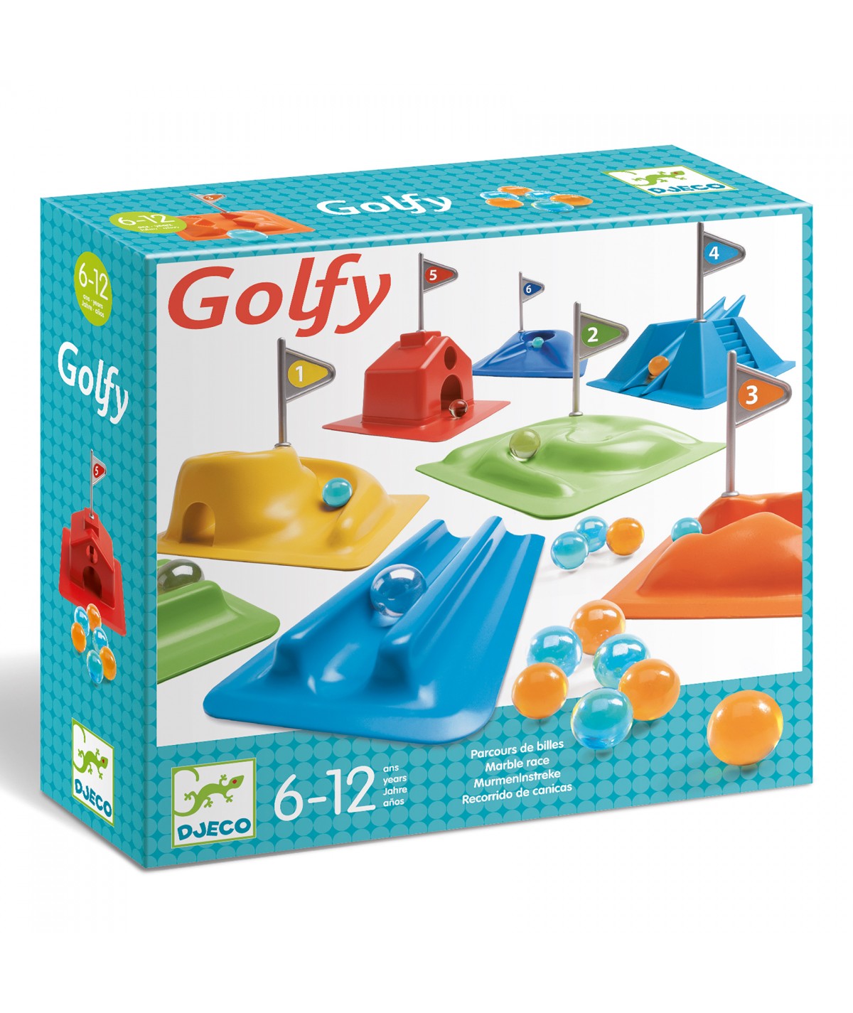 JUEGO HABILIDAD GOLF - MINIGOLF CON CANICAS