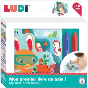 LIBRO DE BAÑO PARA COLOREAR-LUDI