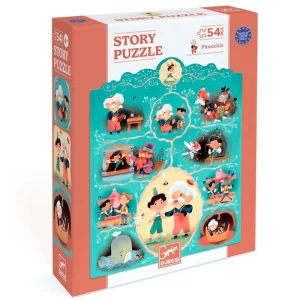 PUZZLE CUENTO PINOCHO-DJECO