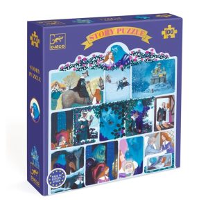 PUZZLE CUENTO LA BELLA Y LA BESTIA DJECO