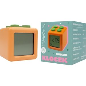 MARY'S RELOJ DESPERTADOR BLOCK NARANJA