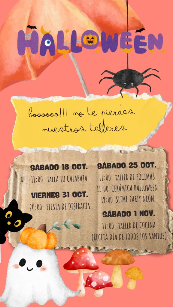 Talleres Halloween Supersapiens 2025