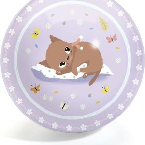 PELOTA LILA ANIMALES