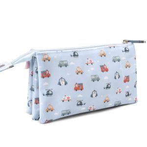 ESTUCHE 3 COMPARTIMENTOS CITY CARS