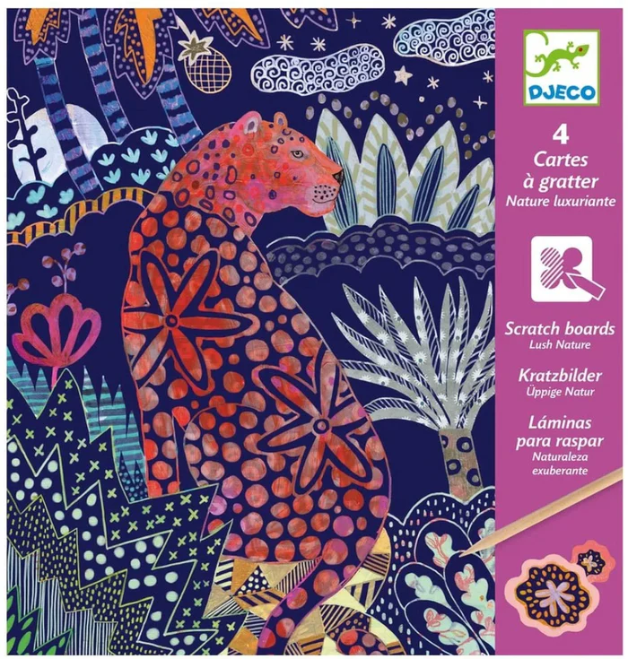 CUADROS PARA RASCAR NATURA EXUBERANTE