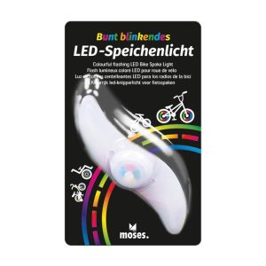 LUZ LED DE COLORES PARA LOS RADIOS BICI-MOSES