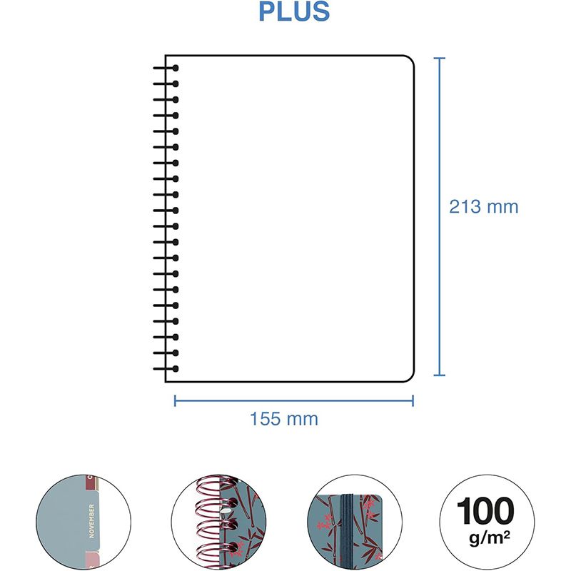 MIQUELRIUS AGENDA 2026 ARNO DUFOUR BAMBÚ DÍA/PÁGINA - Imagen 6