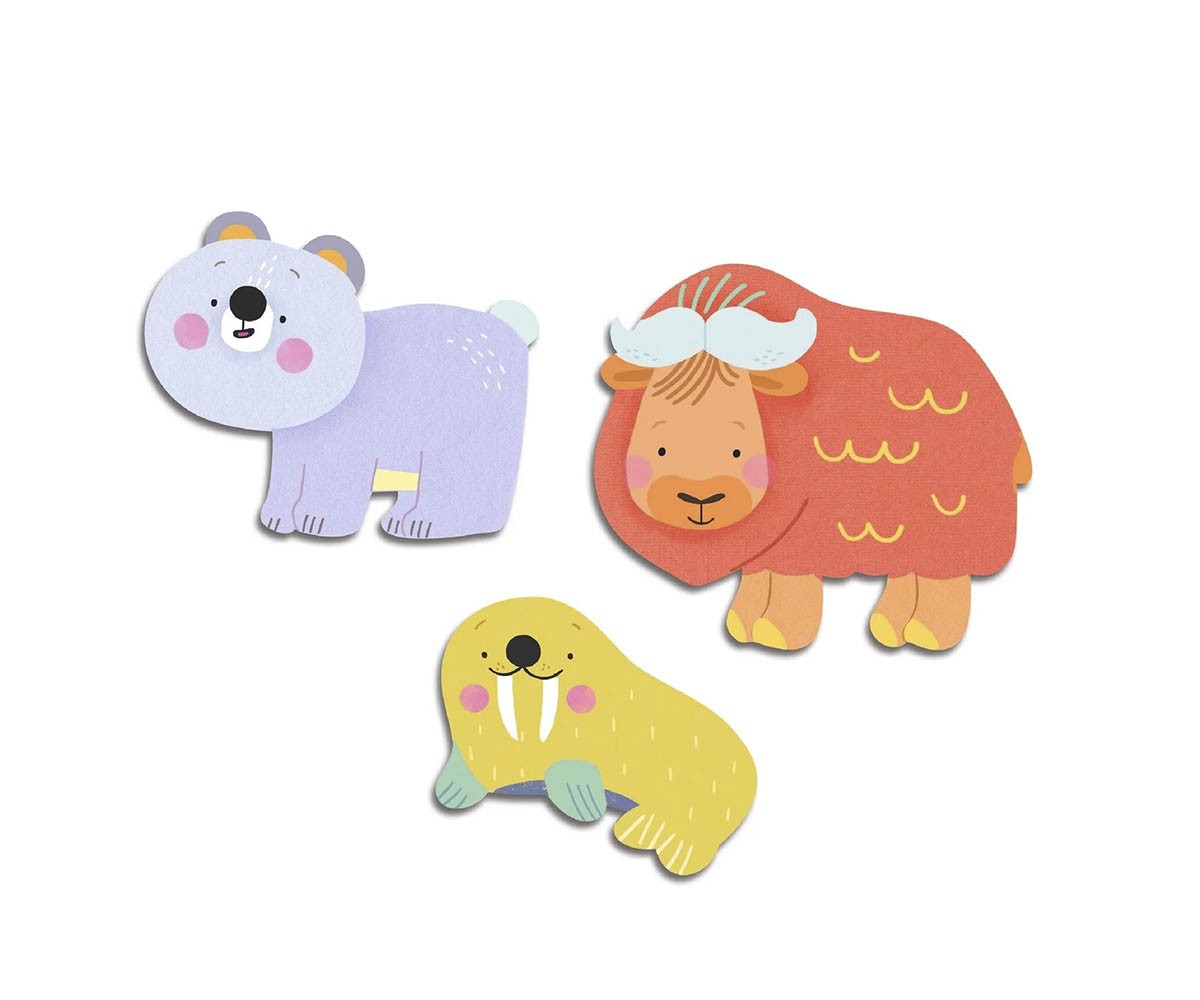 PEGATINAS ANIMALES POLARES-62 U. - Imagen 2