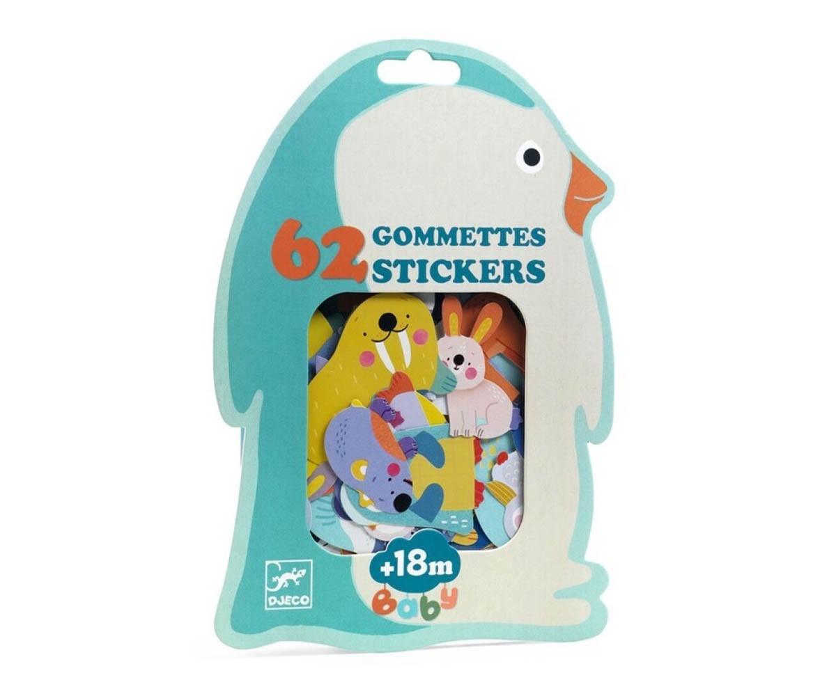 PEGATINAS ANIMALES POLARES-62 U.