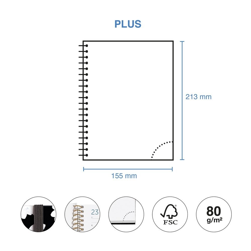 AGENDA MIQUELRIUS 2026 DÍA PÁGINA ESPIRAL NATURA LEOPARD - Imagen 2