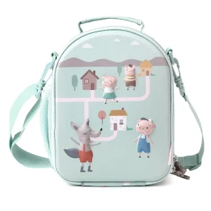 BOLSA MERIENDA TERMICA 3D THE THREE LITTLE PIGS-TUTETE