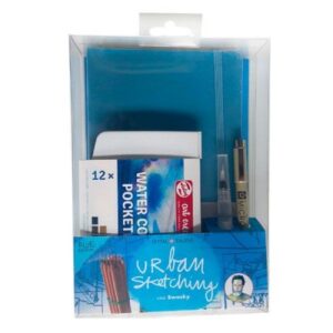 SET TALENS DIBUJO URBANO LIBRO AZUL ART CREATIN
