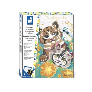 PINTURA POR NÚMEROS ANIMALES PEQUEÑOS