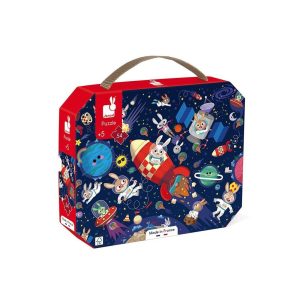 PUZZLE MALETÍN COHETE-JANOD