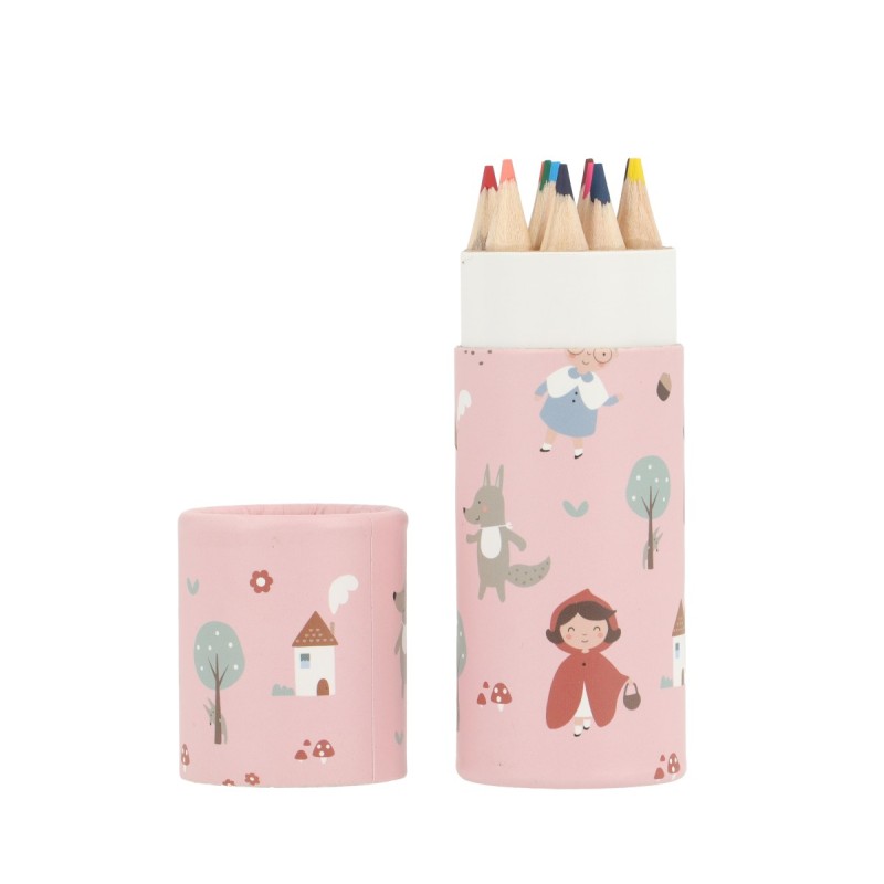 TUBO 12 LÁPICES LITTLE RED - Imagen 2