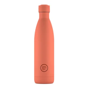 BOTELLA DE ACERO INOXIDABLE PASTEL CORAL