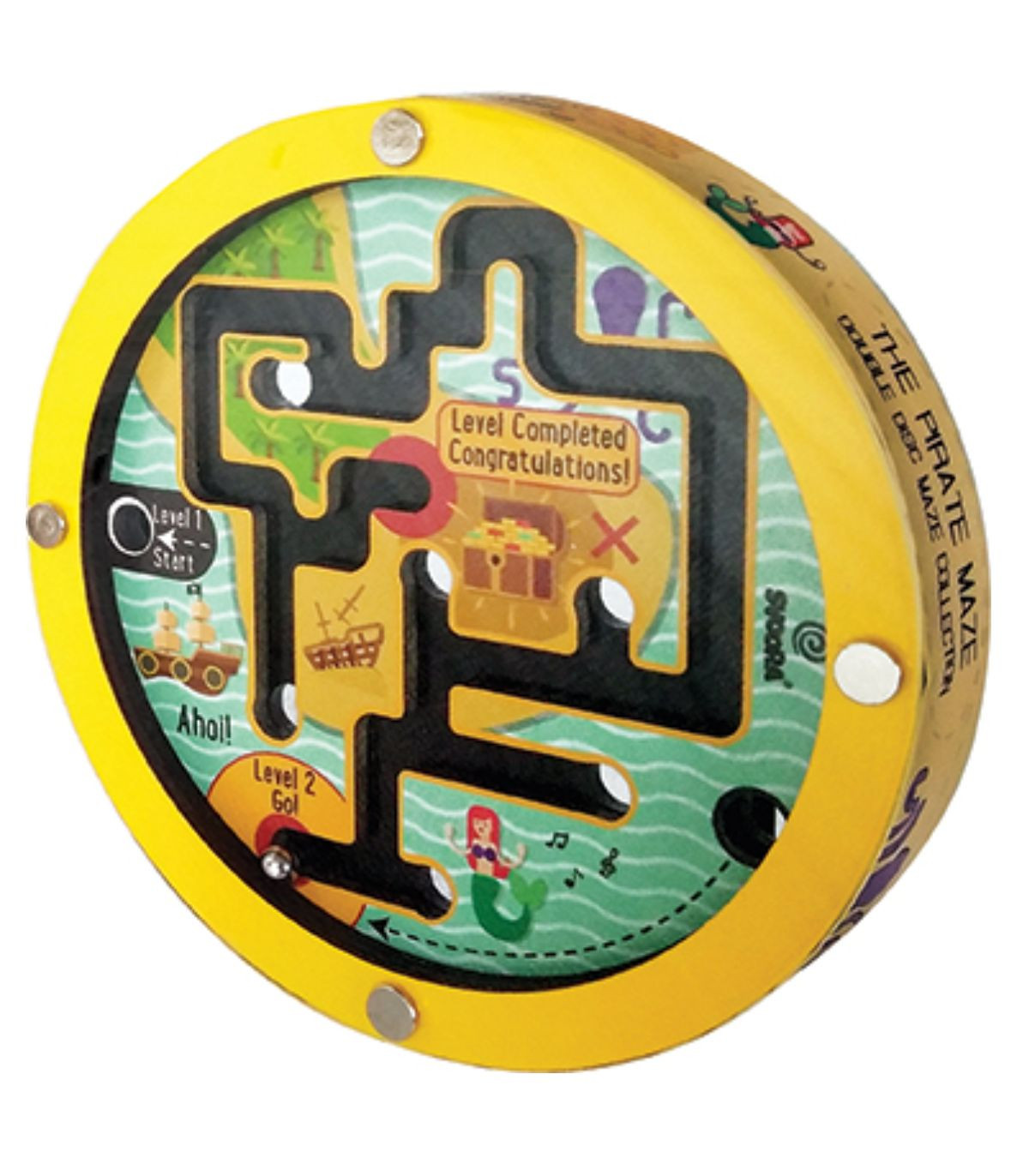 DOBLE DISCO LABERINTO PIRATE MAZE - Imagen 2
