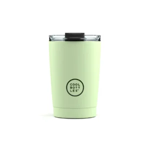 VASO DE ACERO INOXIDABLE, COLOR PASTEL GREEN 330 ML