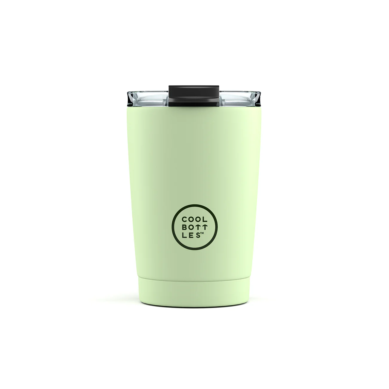 VASO DE ACERO INOXIDABLE, COLOR PASTEL GREEN 330 ML