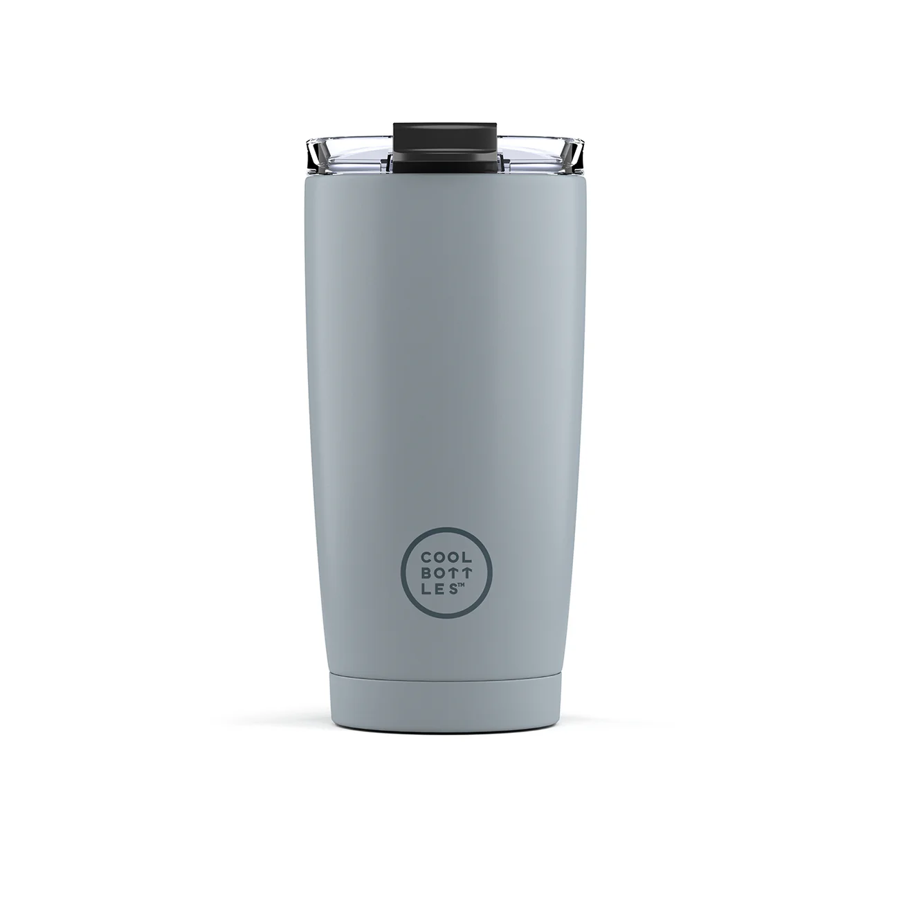 VASO DE ACERO INOXIDABLE, COLOR PASTEL GREY 550 ML