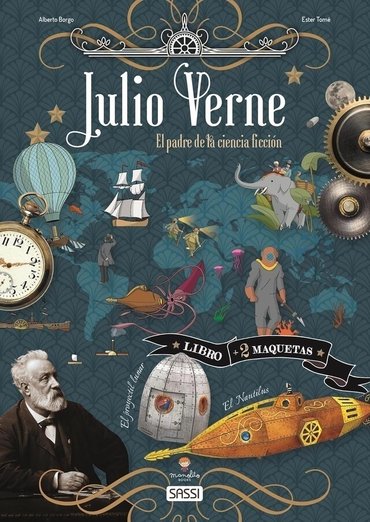 JULIO VERNE EL PADRE DE LA CIENCIA FICCIÓN-MANOLITO BOOKS