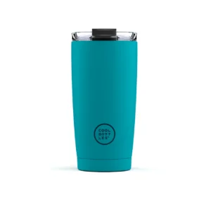 VASO DE ACERO INOXIDABLE, COLOR VIVID TURQUOISE 550 ML