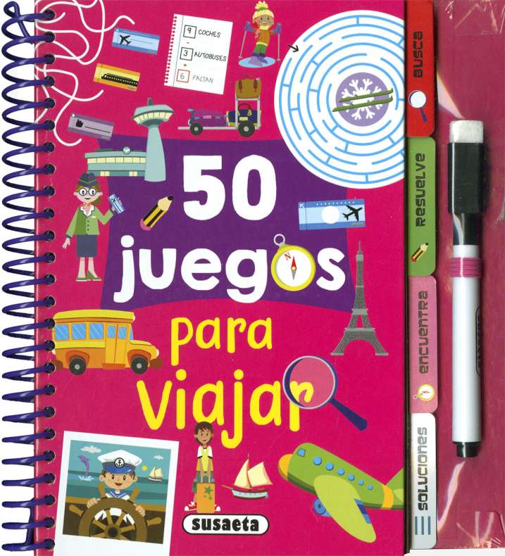 50 juegos para viajar- Susaeta